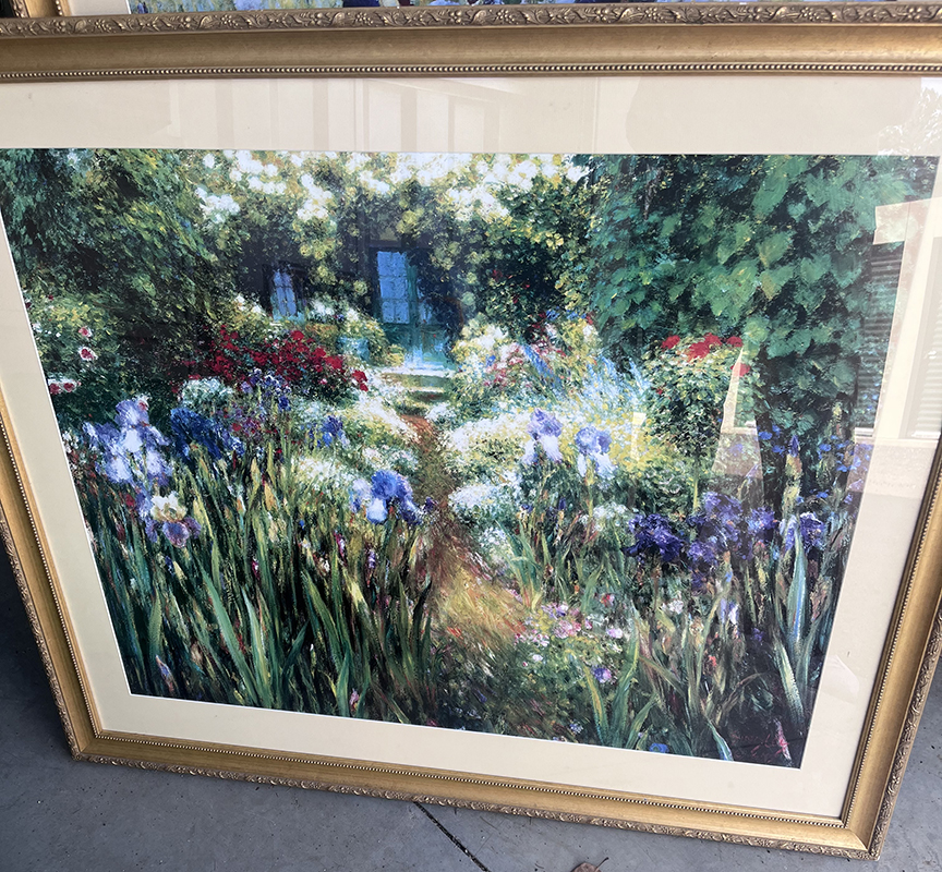 3ft by 4 ft stunning art work.