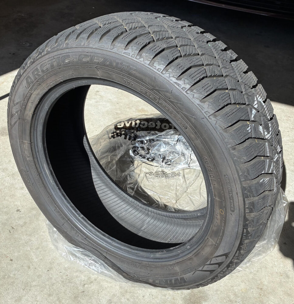 4 – Used Car Snow Tires