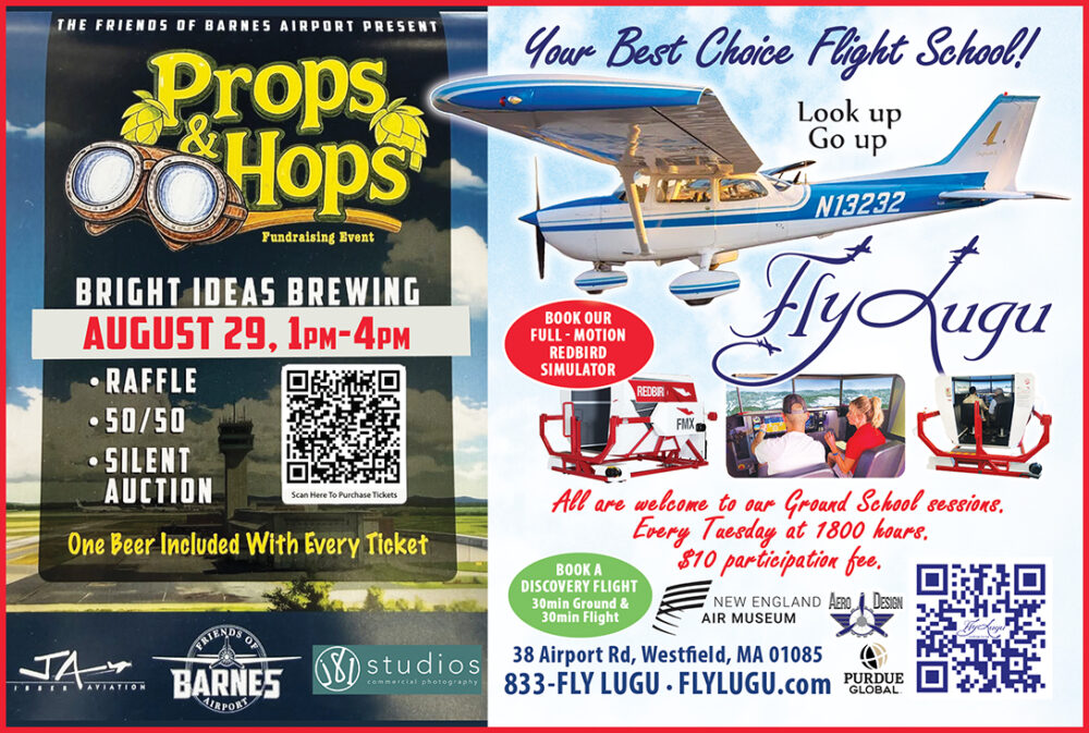 Props and Hops Annual Fundraiser & Fredrika Ballard Flight Training Scholarship