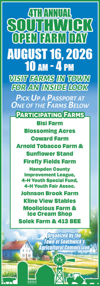 4th Annual Southwick Open Farm Day