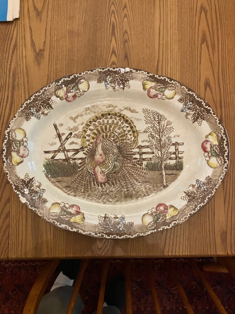 Turkey platter