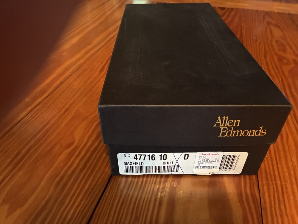 Very high quality Allen Edmonds mens shoes