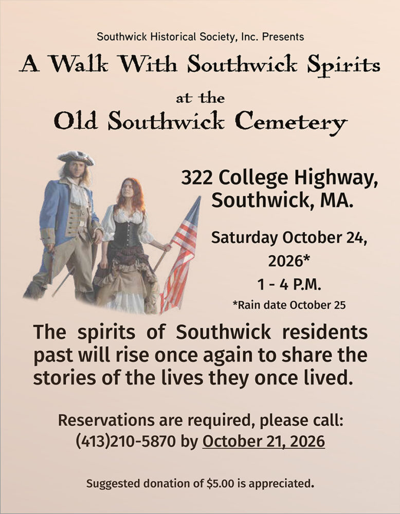 A Walk with Southwick Spirits